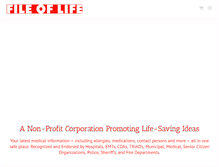 Tablet Screenshot of folife.org